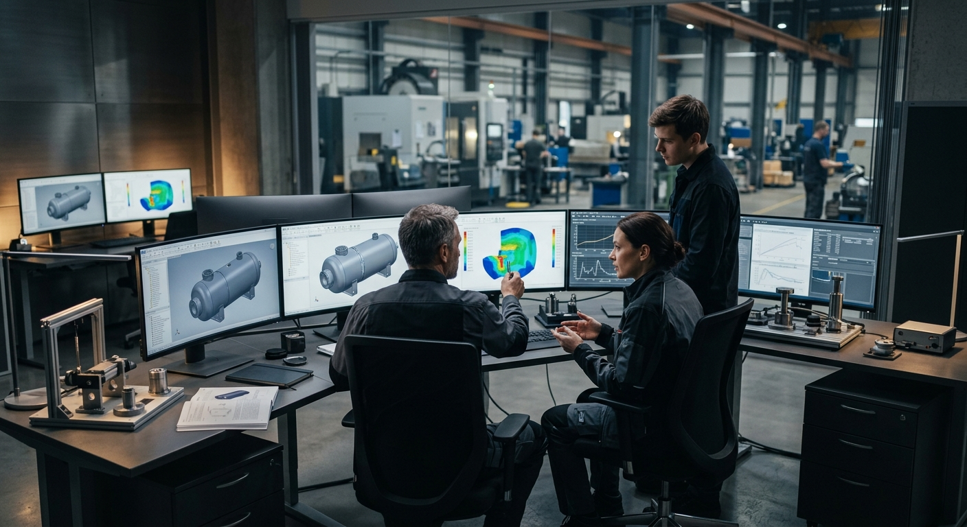 Research and development team visual